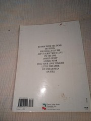 VAN HALEN Self Titled Guitar Tab Song Book Authorized Ed Cherry Lane Music
