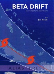 Beta Drift for Trumpet & Fixed Media by Ben Morris (494-03311)
