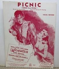 Picnic – Steve Allen & George W. Duning – Sheet Music 1956