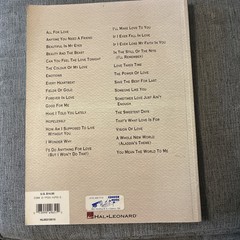 Love Songs of the 90&rsquo;s Sheet Music Songbook Piano Vocal Guitar Hal Leonard
