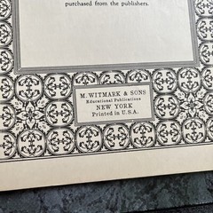 Festival Prelude by Richard Wagner 2 Piano Score Sheet Music M. Witmark & Son