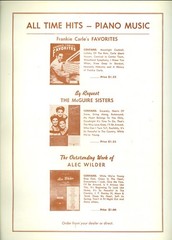 Jackie Wilson Baby Workout sheet music Alonzo Tucker Merrimac Music Corp 1963