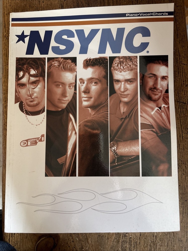 NSync: « Piano Vocal Chords Music Book » Pre-Owned 1998 NICE!
