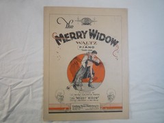 The Merry Widow Waltz for Piano Franz Lehar Sheet Music 1908 Century Music