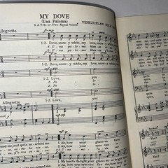 Vintage Songbook Sheet Music Spanish & Latin American Songs 1942 Krone Neil Kjos