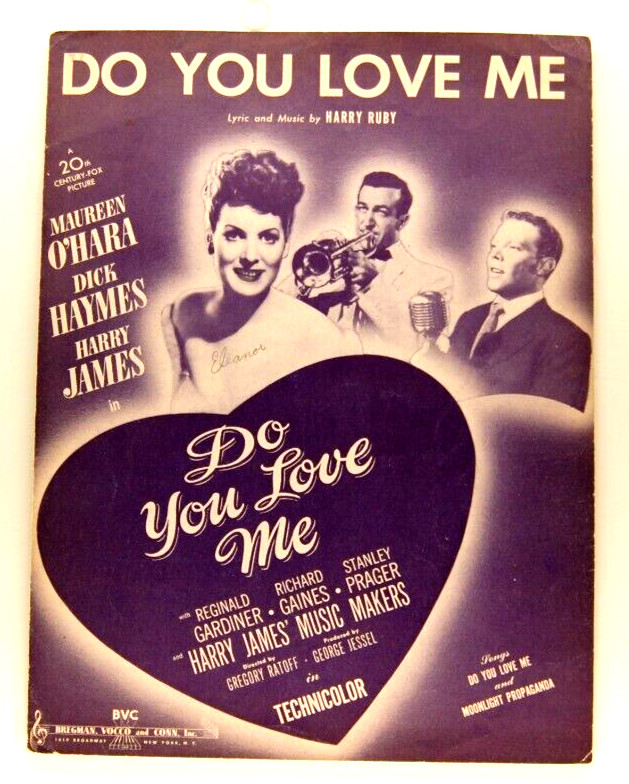 Maureen O&rsquo;Hara Dick Haymes Harry James Do You Love Me – E1