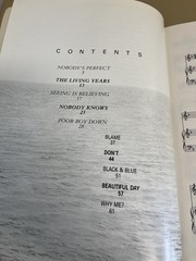 Mike & The Mechanics – Living Years, Sheet Music Songbook