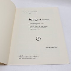Claude Debussy Images Piano First Edition Songbook Score 1978 Presser