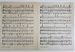 Old Guitar Refrain Song of Spain 1927 Vintage Sheet Music Kahn Piano Guitar