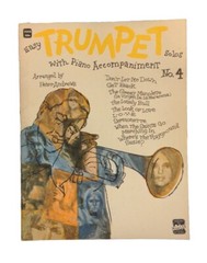 Trumpet Solos Piano Accompaniment No 4 Sheet Music Song Book Peter Andrews M16