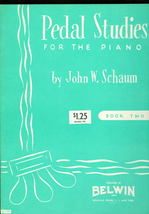 Pedal Studies for the Piano Instruction Book #2 by John W Schaum