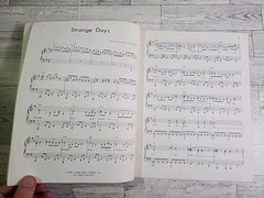 The Doors « Strange Days » Guitar Sheet Music Tab Book 1968 Nipper Music Co RARE
