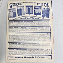 Rose Ann of Charing Cross Sheet Music 1942 Piano Lyrics Chords Goell Wayne Vtg
