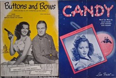 Lot of 40 Vintage 1940s Sheet Music Pieces All G or VG Pkg 1