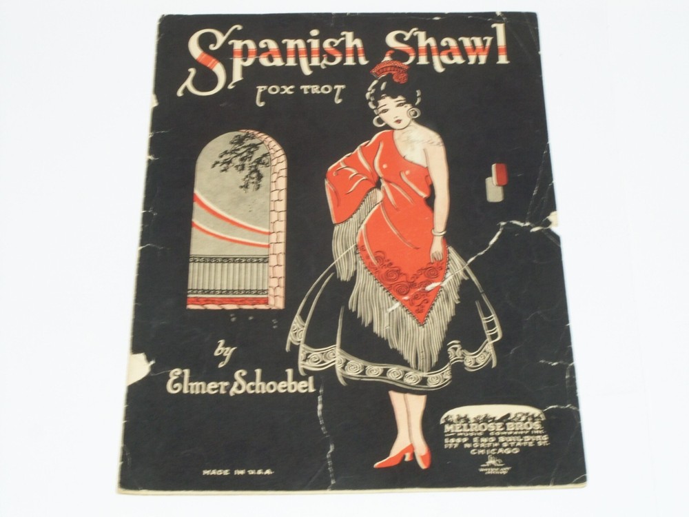 « Spanish Shawl » 1925, Fox Trot, Early Jazz, Elmer Schoebel