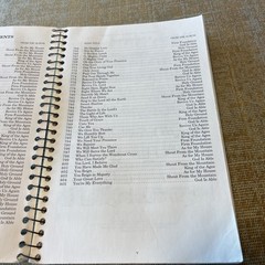 Hosanna Music! Songbook 9 Spiral-Bound Praise & Worship Songs Christian RARE OOP