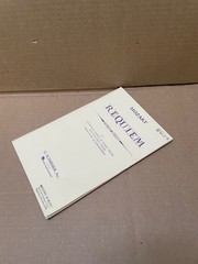 Mozart Requiem SATB Choral Sheet Music NEW 050324450