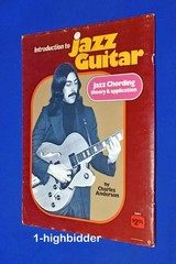 Charles Anderson 1978 Introduction to Jazz Guitar Chording Theory & Application