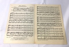 LOT OF 3 VINTAGE T. B. HARMS CHORAL PUBLICATIONS / THREE PART FEMALE VOICES SSA