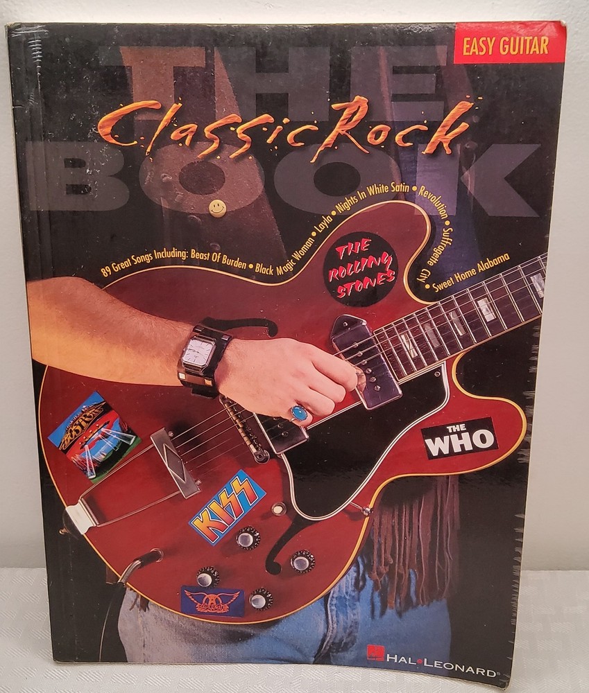 Hal Leonard Classic Rock Easy Guitar, 89 Songs 181 Pages (BS)