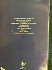 He Holds the Keys, musical by Jon Mohr, Ronn Huff, Hart SATB choral bk, Sparrow