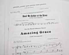 Large Group of 29 Choral Sheet Music Books