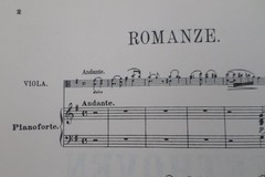 Beethoven Two Romances For Viola And Piano Opus 40 and 50 Kalmus Solo Series