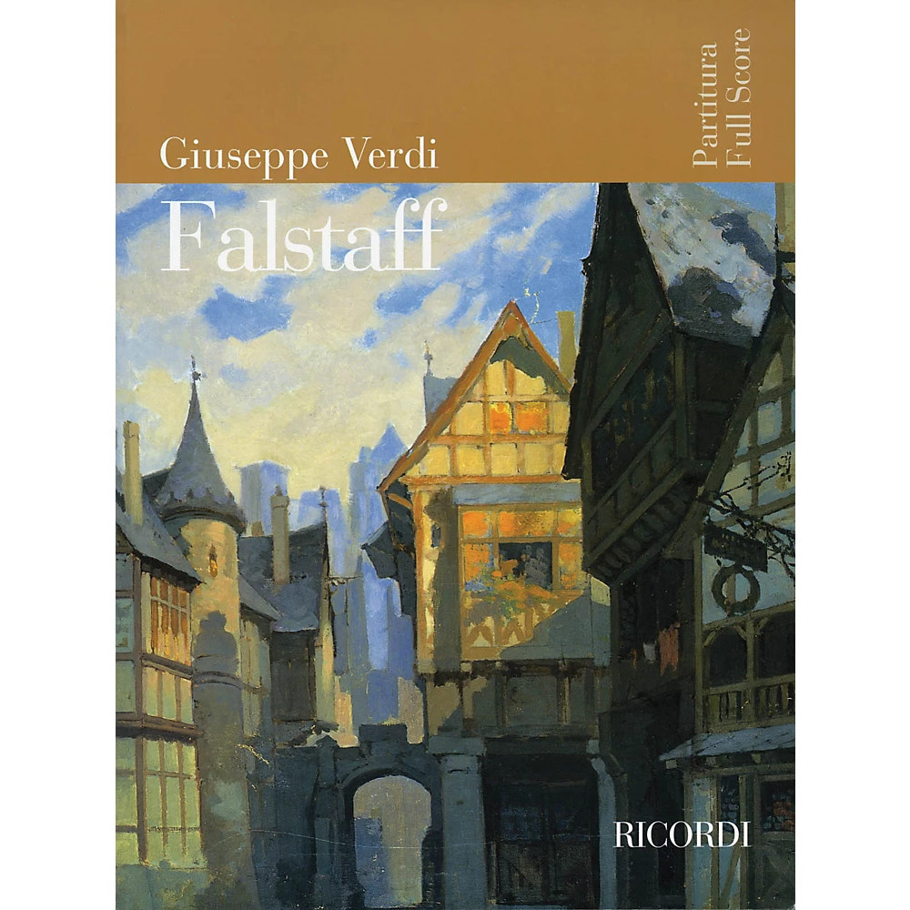 Falstaff (Opera Full Score) Study Score Softcover by Giuseppe Verdi