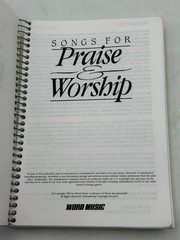 Lot 2-Songs for Praise and Worship Singer’s Edition by Word Music 1992+ All the