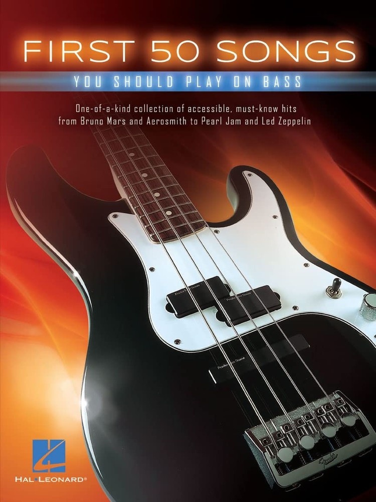 First 50 Songs You Should Play on Bass | Beginner Guitar Songbook with…