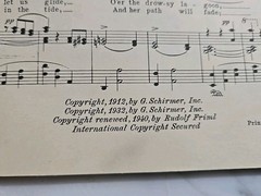 SCHIRMER&rsquo;S Showtunes Choral Collection For S.S.A. RARE BOOKLET 30s 40s