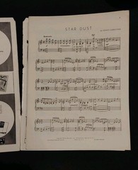 A FOLIO OF HOAGY CARMICHAEL PIANO COMPOSITIONS 1929, 9 SONGS/32 PAGES