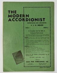 Sedlon Accordion Method Books One Two & Three 1939 Instruction Program Trio