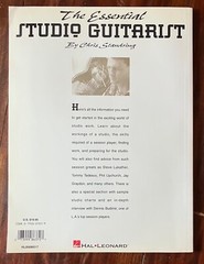 The Essential Studio Guitarist by Chris Standing Hal Leonard 1994