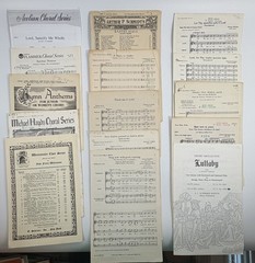 Lot 30 Choral Octavo Sheet Music SATB Sacred Religious Various Church Lets Sing
