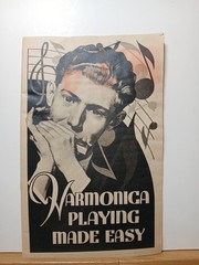VNTG Harmonica Playing Made Easy by M. Conner 1937 Music Instruction Book