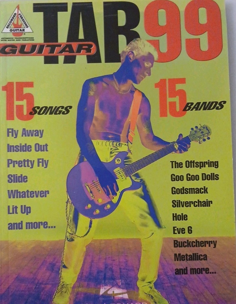 GUITAR TAB / GUITAR TABLATURE / GUITAR &rsquo;99 / GUITAR SONGBOOK