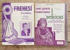Vintage Piano Sheet Music (2): 1939 & 1931