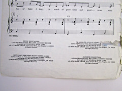 *LOT OF 15* THE MUPPET MOVIE VTG Choral Music Book by Rodger Emerson- Jenson