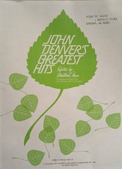 1977 John Denver&rsquo;s Greatest Hits Songbook PB 56 Pages Piano Voice Guitar