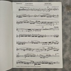 Nielsen Clarinet Concerto Op 57 WH30643 Piano Score Solo Part 2003 Sheet Music