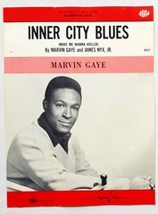 Marvin Gaye – Inner City Blues (Make Me Wanna Holler) – 1971 USA Sheet Music