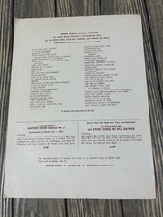 Vintage 1963 He Touched Me Sheet Music Words and Music by William J Gaither A