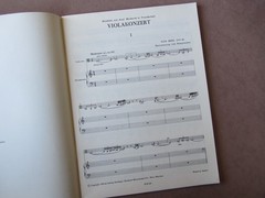 Vintage Ivan Erod Violakonzert Viola Concerto + Piano Doblinger Austria
