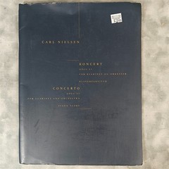 Nielsen Clarinet Concerto Op 57 WH30643 Piano Score Solo Part 2003 Sheet Music