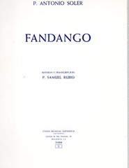 P. Antonio Soler – Fandango