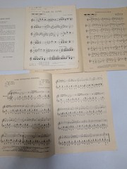 x3 LOT Hammond Chord Organ Sheet Music Books Forty Fabulous Hits Folio Album