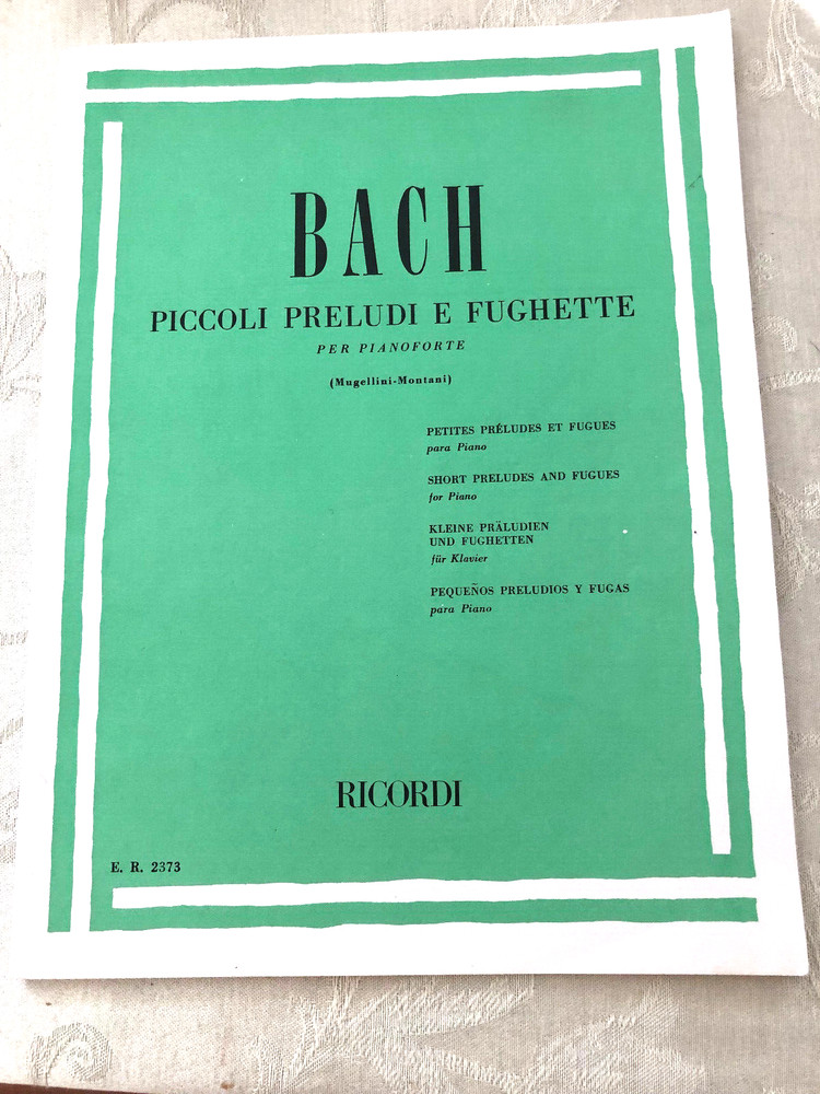 Bach Piccoli Preludi E Fughette for Piano (Short Preludes & Fuges for Piano)