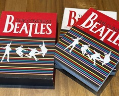 The Compleat Beatles Vol 1 &2 w/ case sheet music pictures 1981 1st Printing