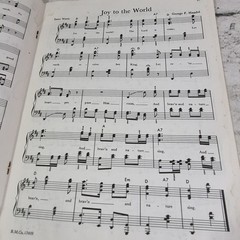 Vtg 1965 Christmas Carols Sheet Music Book Piano Book 3 Boston Music Company